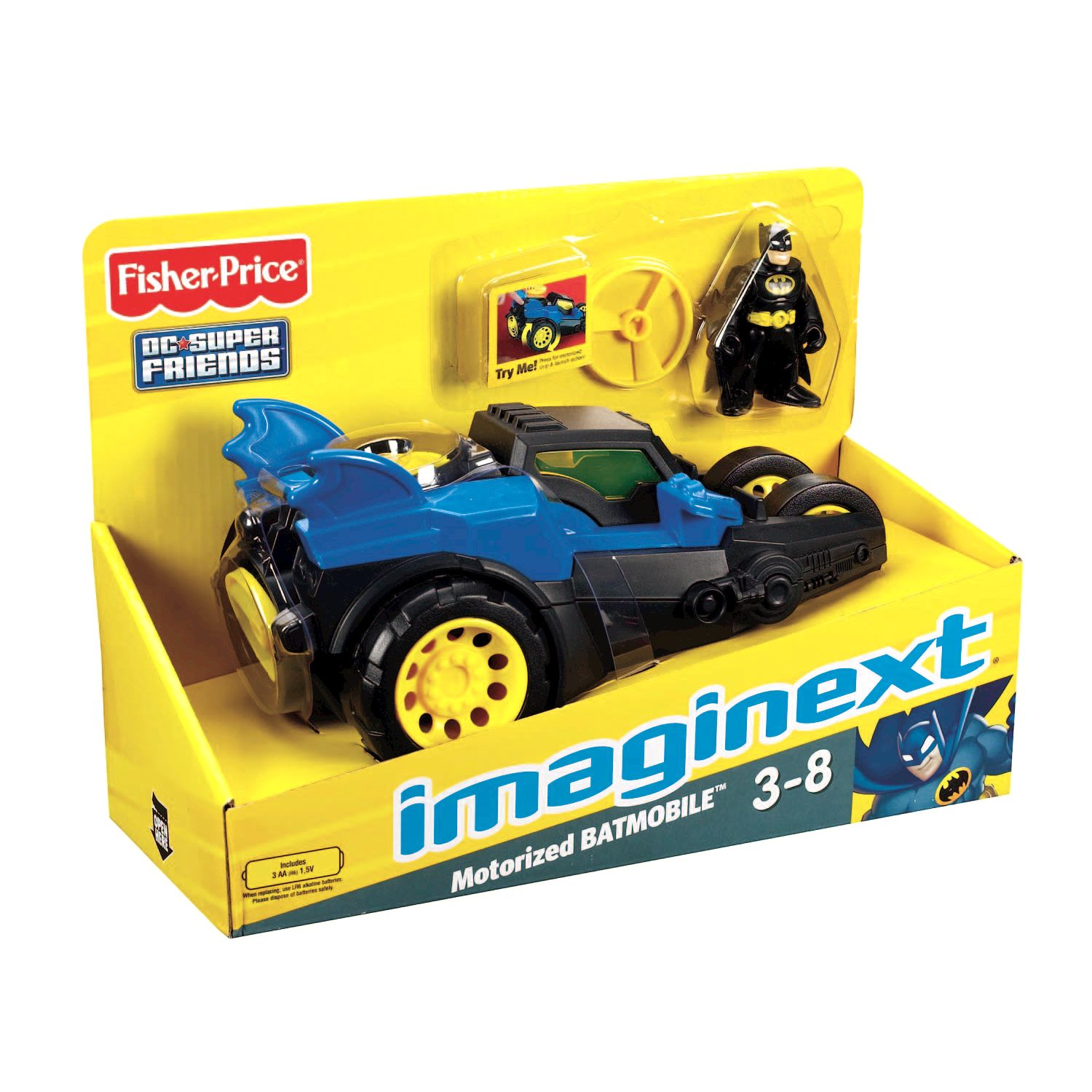 imaginext dc super friends batmobile