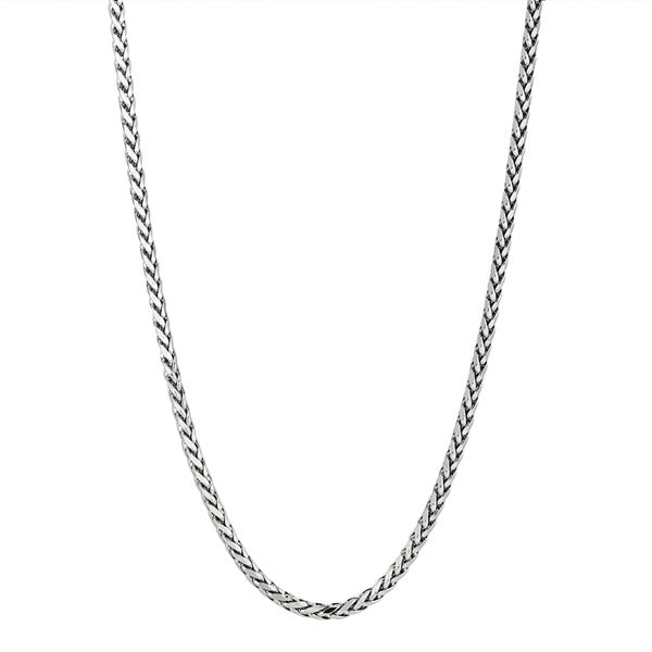 Nike Swoosh Pendant/Chain/Necklace (Silver Plated) - Stainless Steel