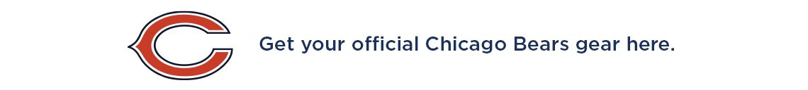 Get your official Chicago Bears gear here.