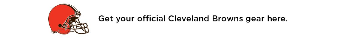 Get your official Cleveland Browns gear here.