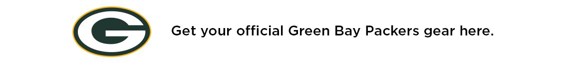 Get your official Green Bay Packers gear here.