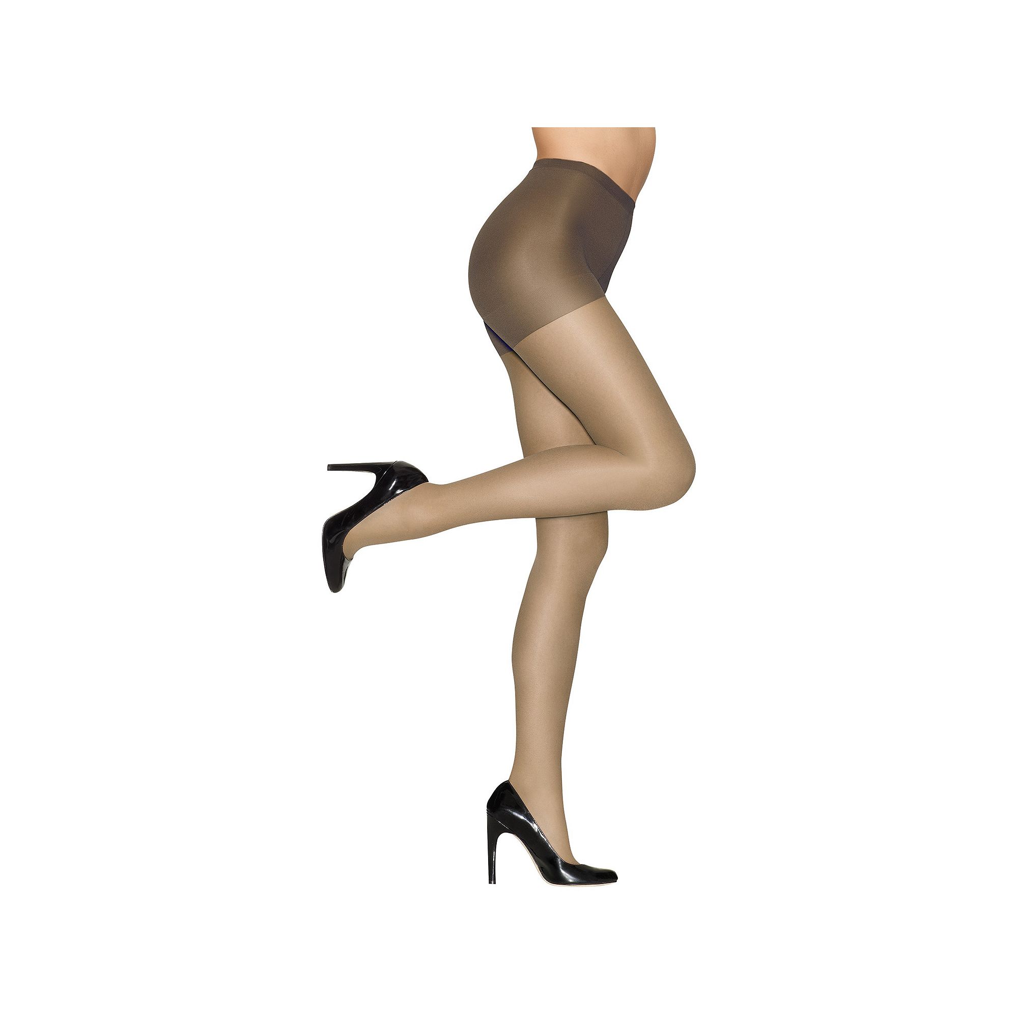 Hanes® Alive Full Support Control-Top Pantyhose, Womens, Town Brown