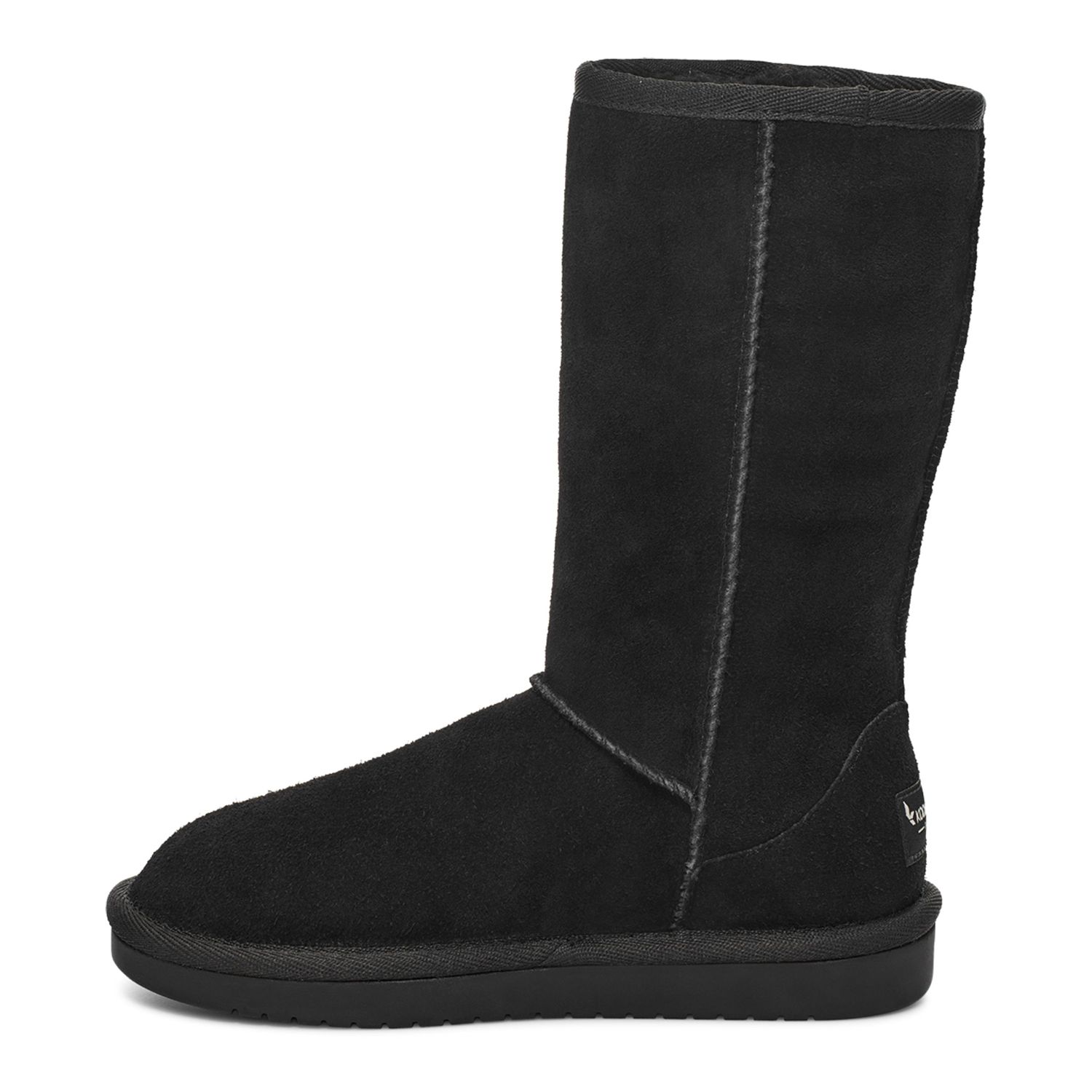 UGG Koolaburra Boots Rostin Tall Black Leather Fur Winter Mens Sz 11 NWT Koolaburra by UGG Men main image 2