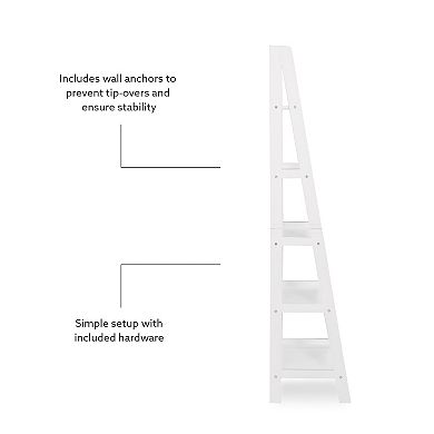 Linon 5-Tier Bookshelf