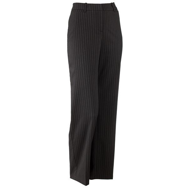 212 Collection Secretly Slimming Pin-Striped Curvy Pants