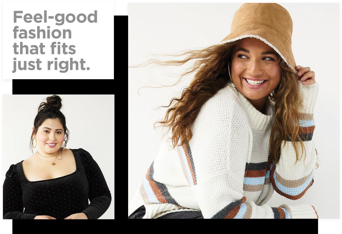 Feel-good fashion that fits just right