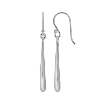 Silver Plated Teardrop Earrings