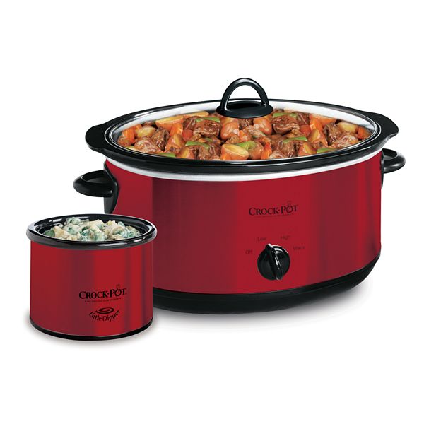 Crock-Pot 6 1/2-qt. Manual Slow Cooker with Little Dipper