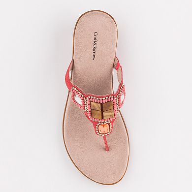 Croft & Barrow® Thong Sandals - Women