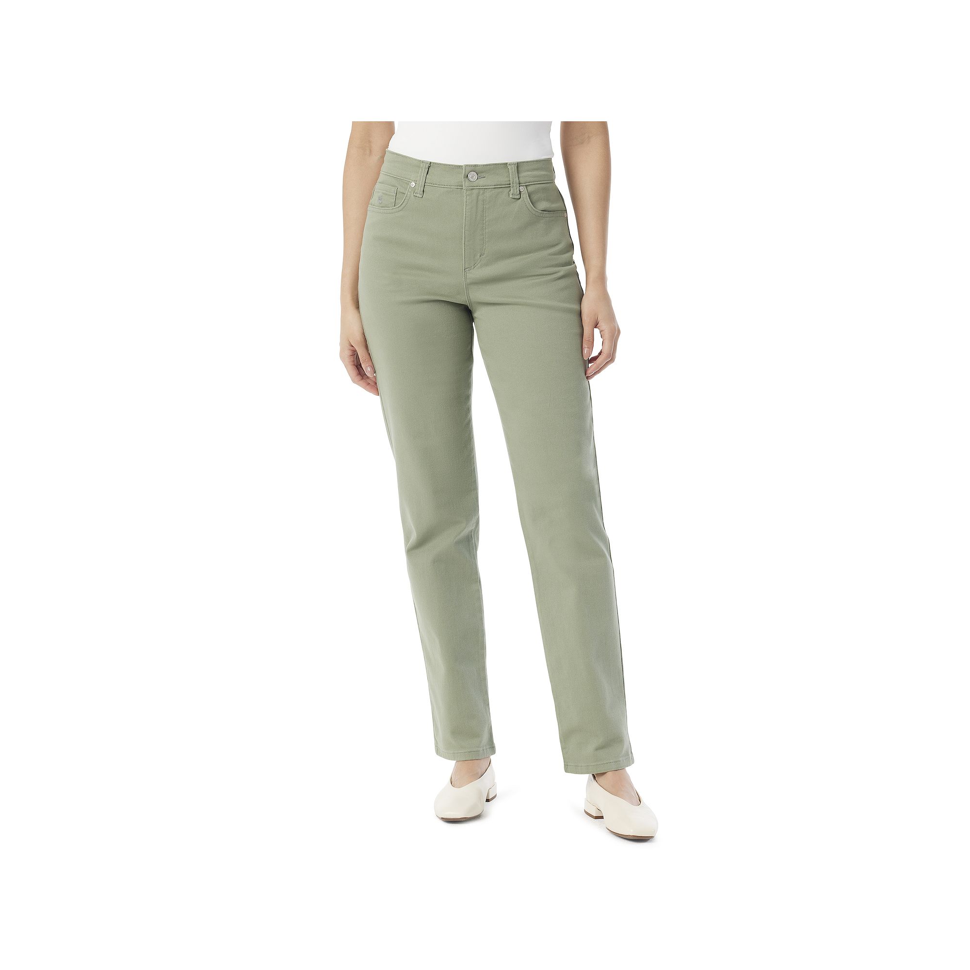 Petite Gloria Vanderbilt Amanda Classic Jeans, Womens, Size: 4 Petite, Gar