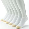 Calzini Donna GOLDTOE Ultra Morbidi – 6 Paia, Girocollo, Taglia 6-9, Nero