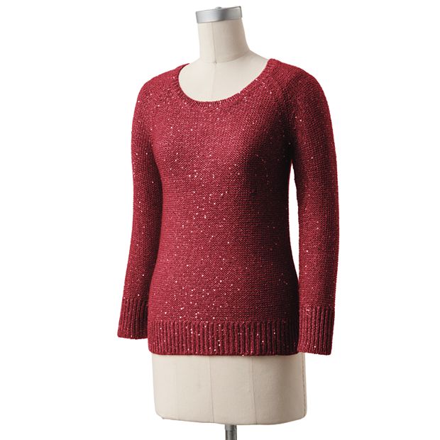 Kohls on sale sweaters petite