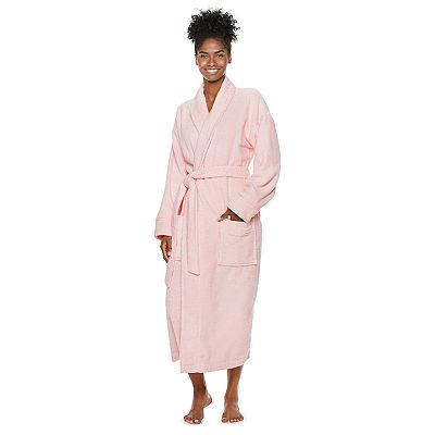 knee length dresses for ladies Women's Brushed Cotton Dressing Gown main image 0