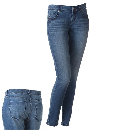 ELLE™ Distressed Skinny Jeans