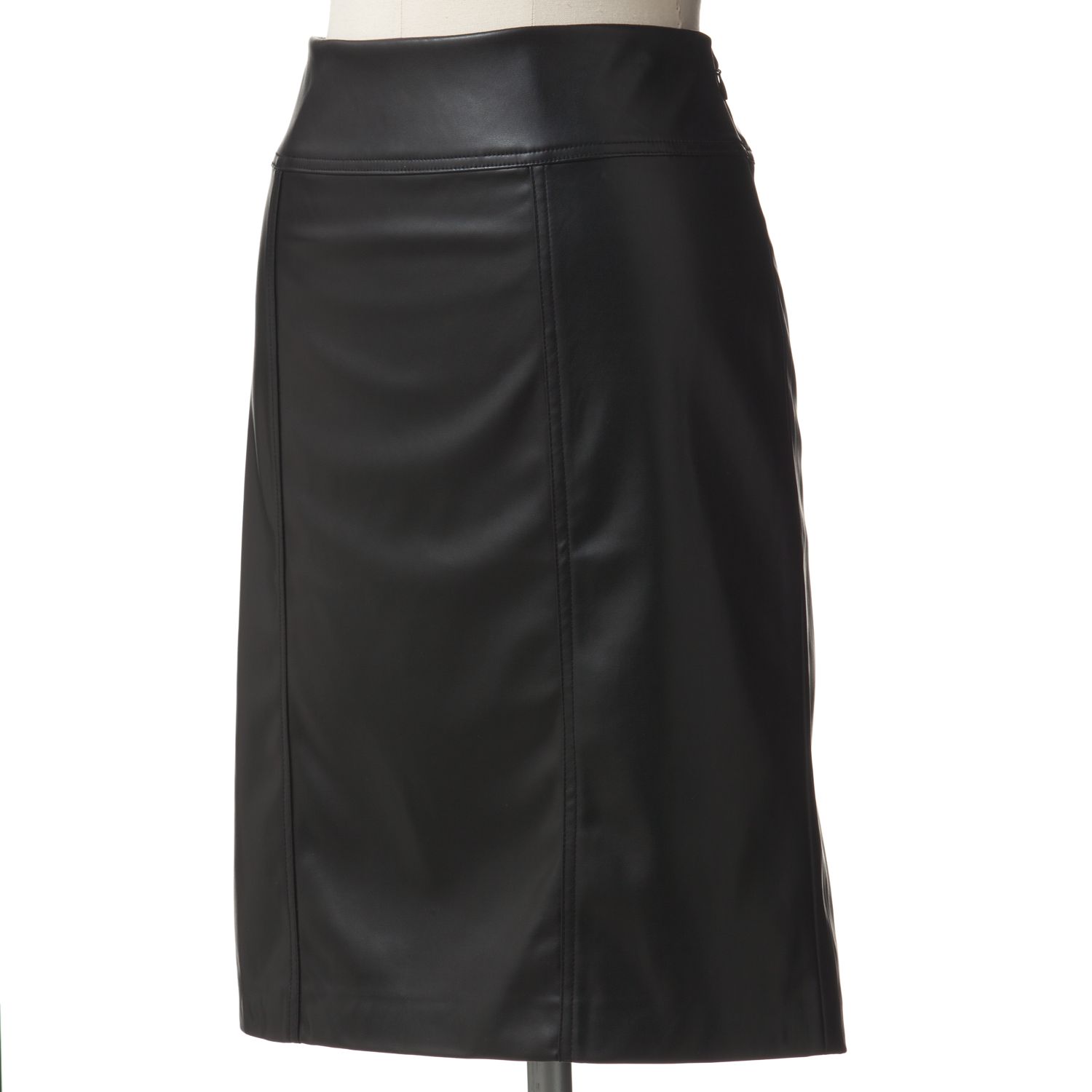 kohls long black skirt