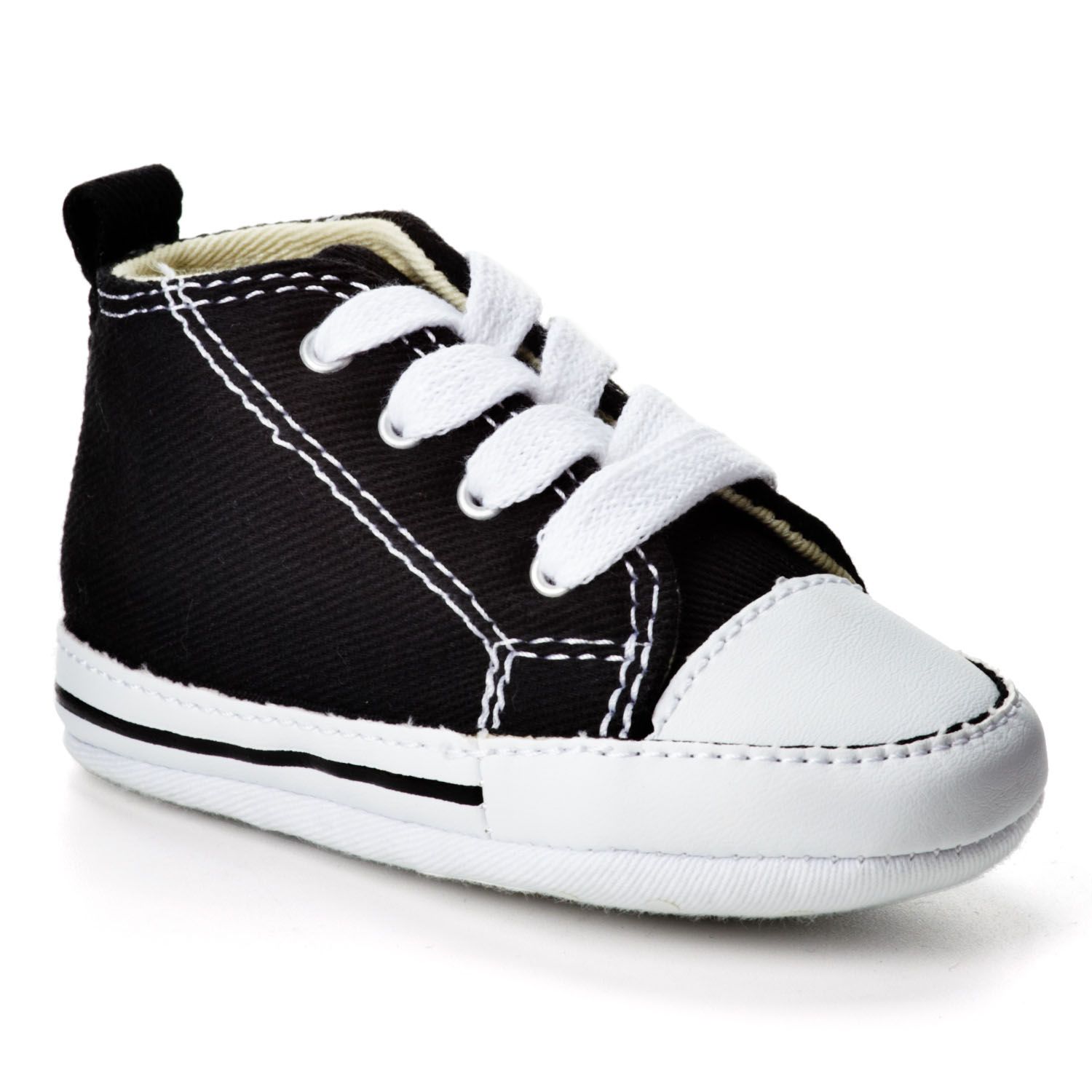 converse baby first star white