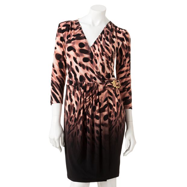 Animal print dress outlet kohls