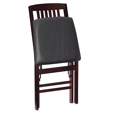 Linon Triena Mission-Back Folding Chair 2-pc. Set