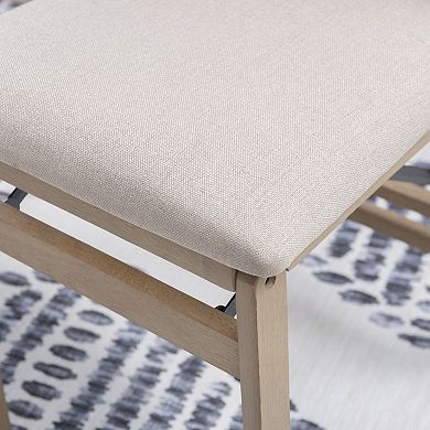 Linon Triena X-Back Folding Chair 2-piece Set