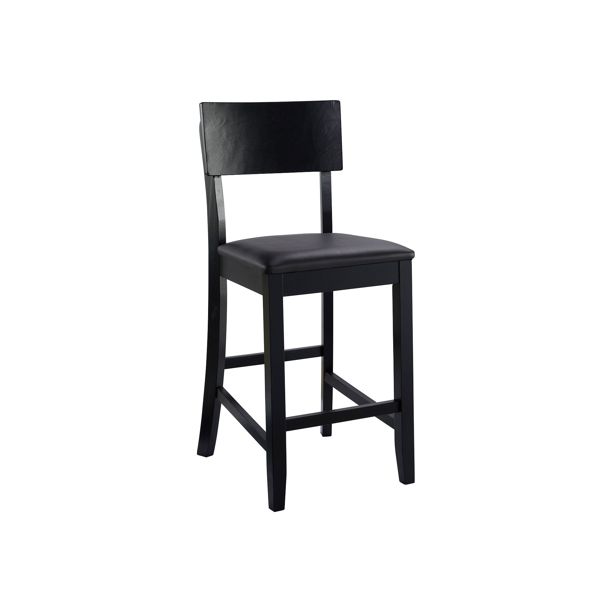 Linon Torino Contemporary Counter Stool, Black