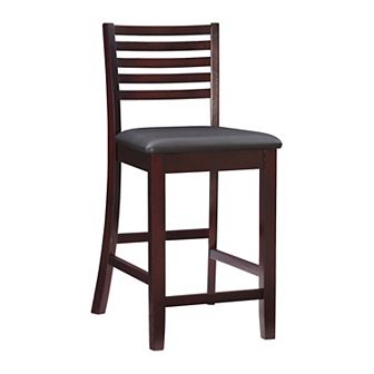 Linon Triena Ladder-Back Counter Stool