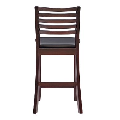 Linon Triena Ladder-Back Counter Stool