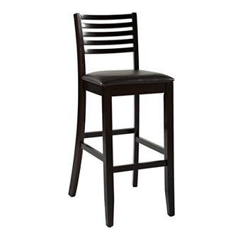 Linon Triena Ladder-Back Bar Stool
