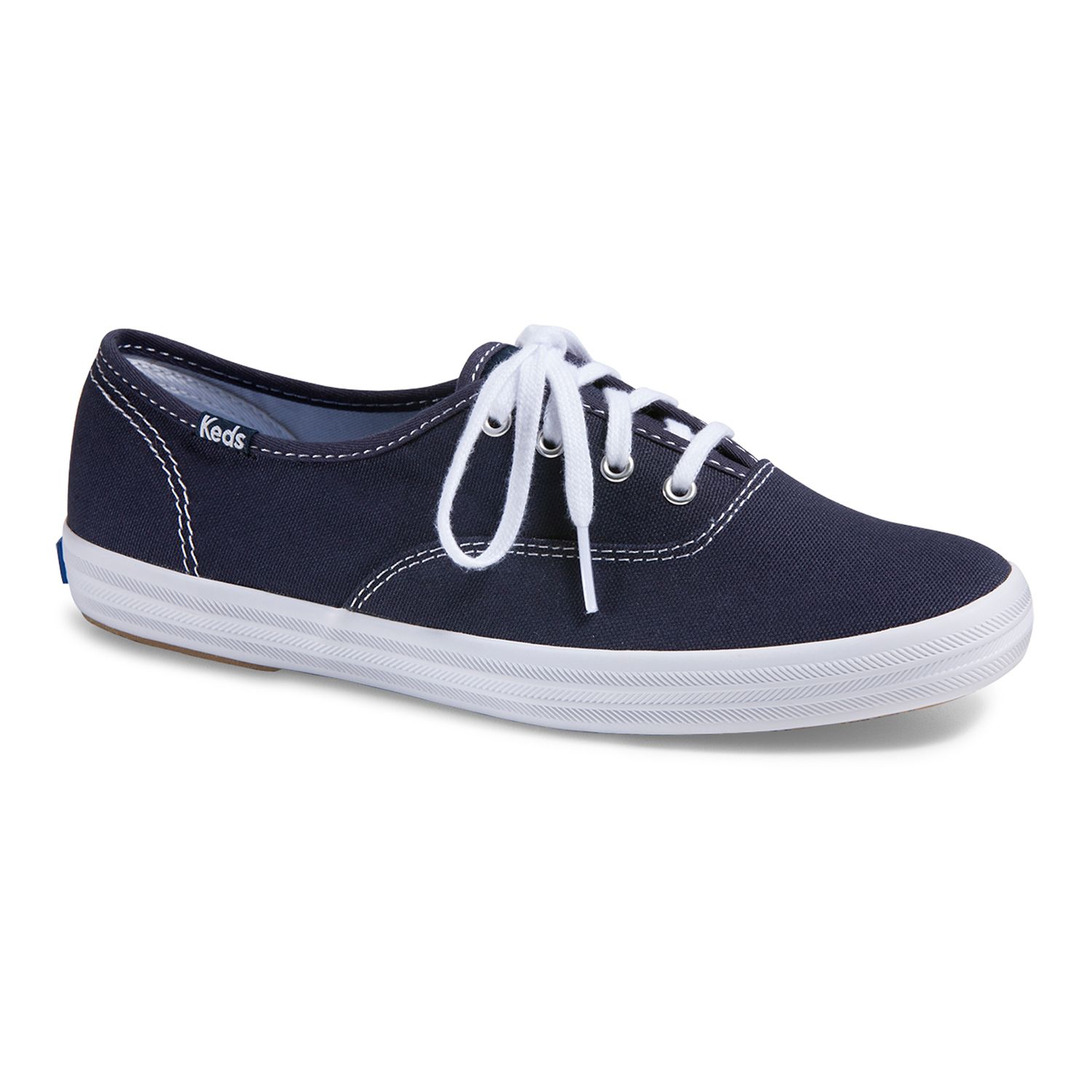 blue and white keds shoes