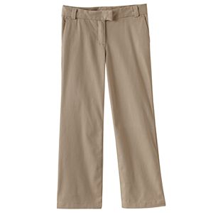 Girls 4-6x Chaps Stretch Twill Bootcut School Uniform Pants