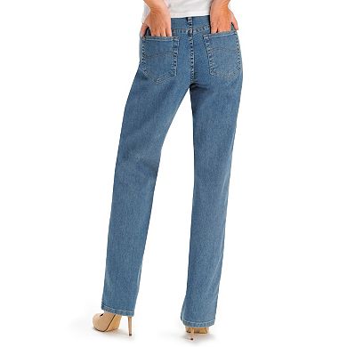 Lee Comfort Waist Relaxed Straight-Leg Jeans - Women's