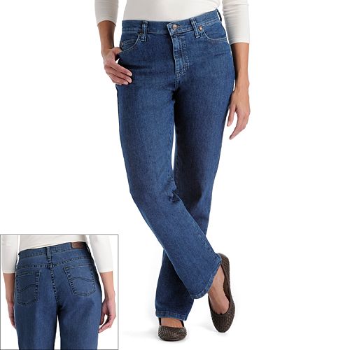 Lee Comfort Waist Relaxed Straight-Leg Jeans - Women's