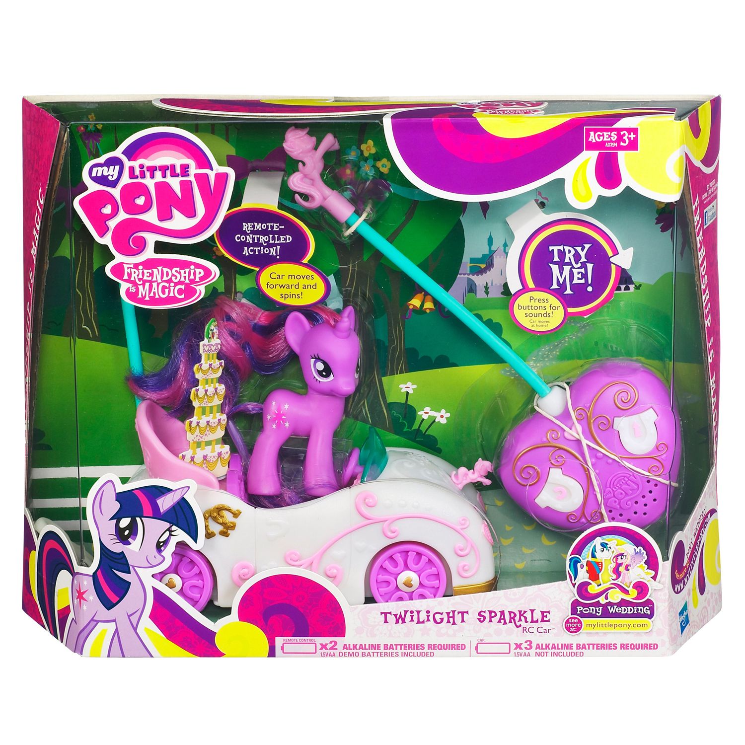 my little pony toy car