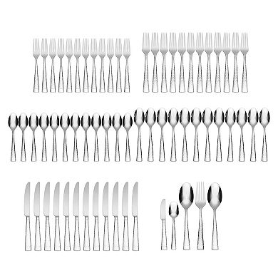 Oneida Sambre 18/10 Stainless Steel 65-pc. Flatware Set