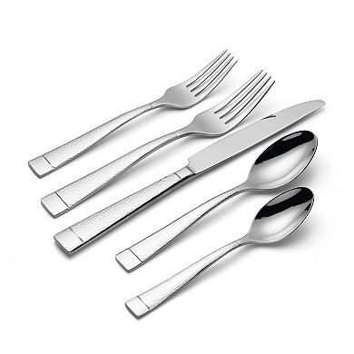 Oneida Sambre 18/10 Stainless Steel 65-pc. Flatware Set