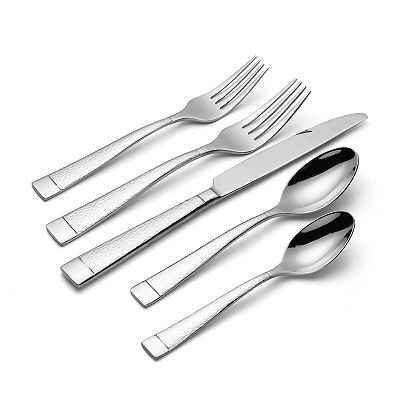 Oneida Nocha Everyday Cutlery Spoons, 18/0 Stainless Steel, Silver, Pack Of 3