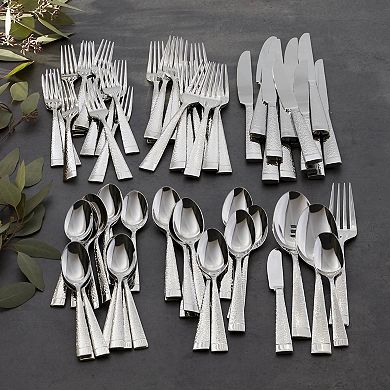 Oneida Sambre 18/10 Stainless Steel 65-pc. Flatware Set