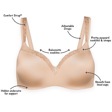 Playtex® Secrets Balconette Full Figure T-Shirt Bra 4823