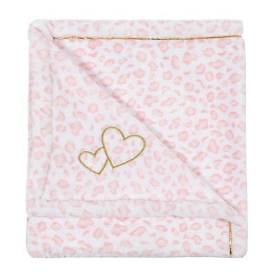 Just Born Pink Cheetah Blanket