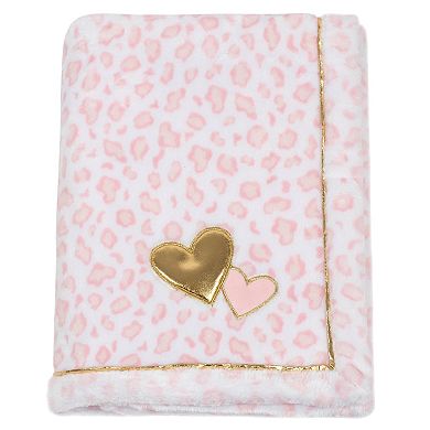 Just Born Pink Cheetah Blanket