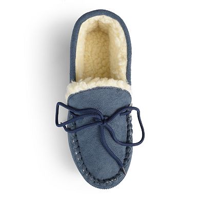 VANCE Men's Moccasin Slippers