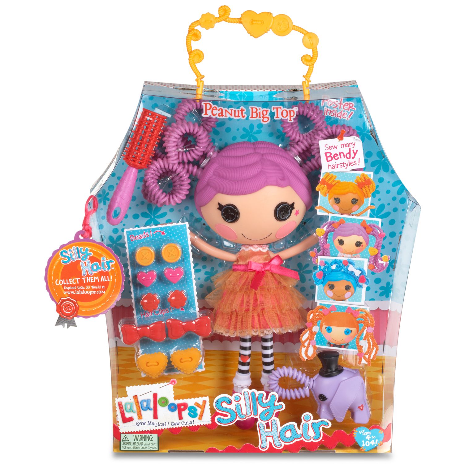 lalaloopsy peanut big top doll