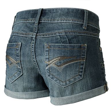 SO Cuffed Shortie Shorts - Juniors