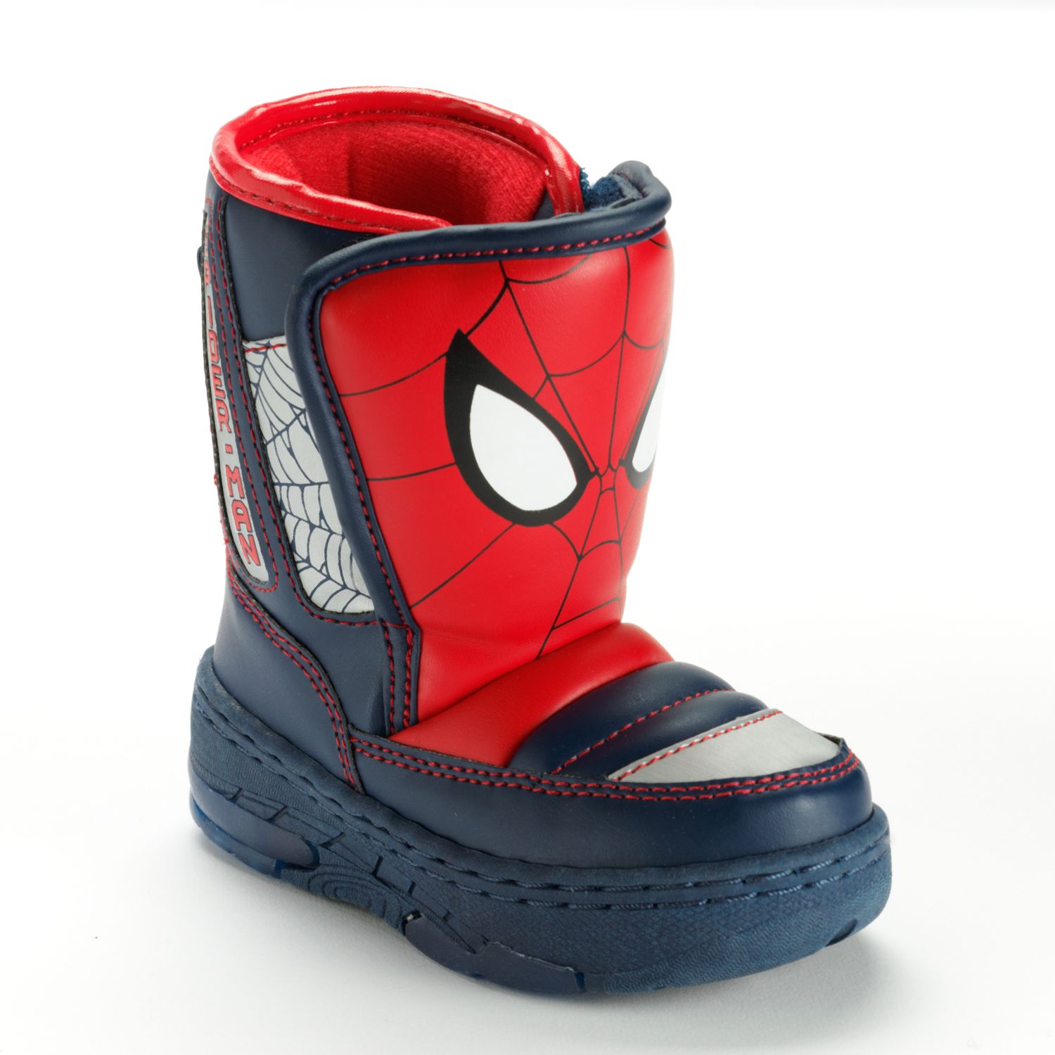 spiderman snow boots