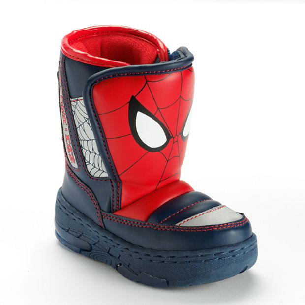Spider-Man Snowy Light-Up Winter Boots Toddler - Boys