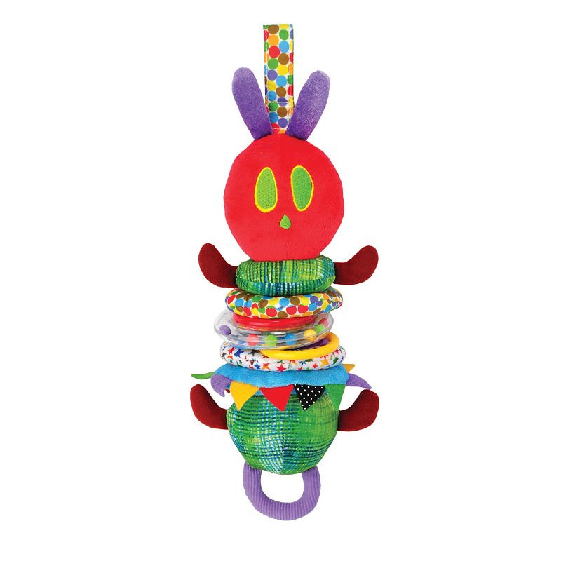 The World of Eric Carle Jiggle Caterpillar Pull Toy by Kids Preferred, Mult