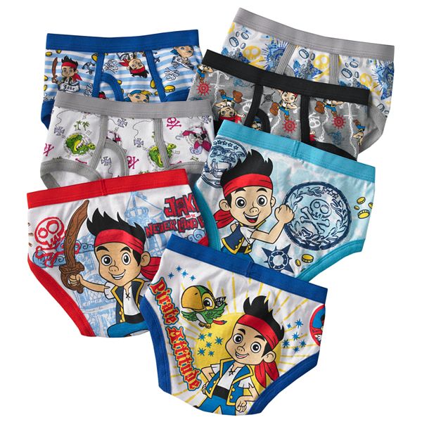 Disney's Jake and the Neverland Pirates Toddler 7-pk. Briefs