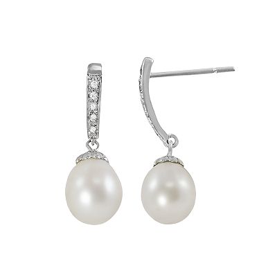 Kohls pearl drop earrings store