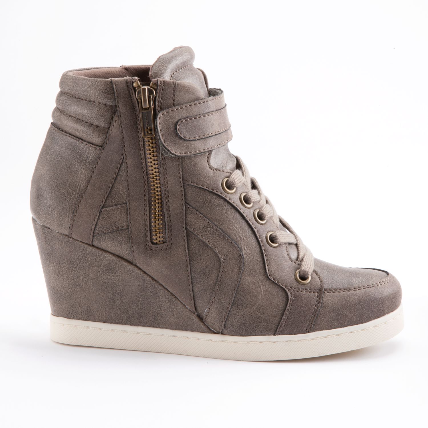 womens wedge sneakers