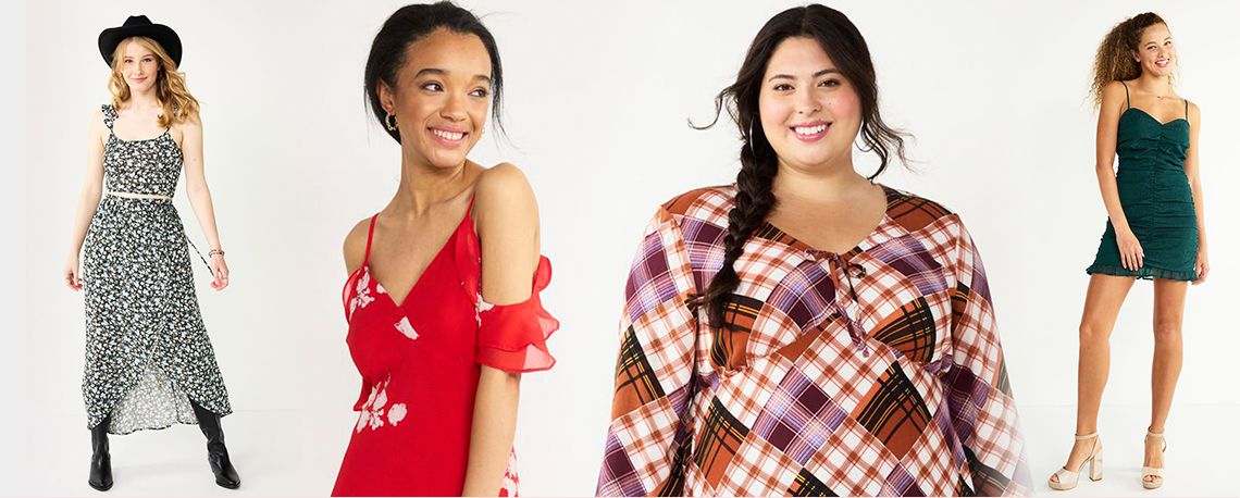 mid length dresses for juniors