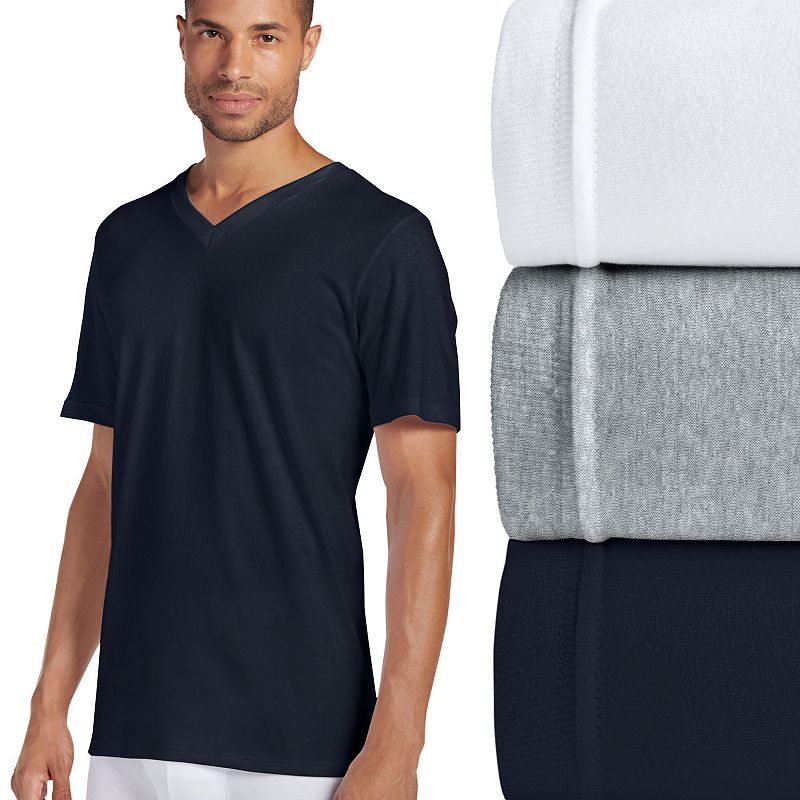 Men's Jockey® Classic 3-pack V-Neck Undershirt, 